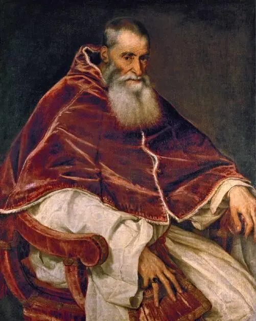 Портрет Папы Павла III 15451546 годы Национальный музей Каподимонте - фото 17