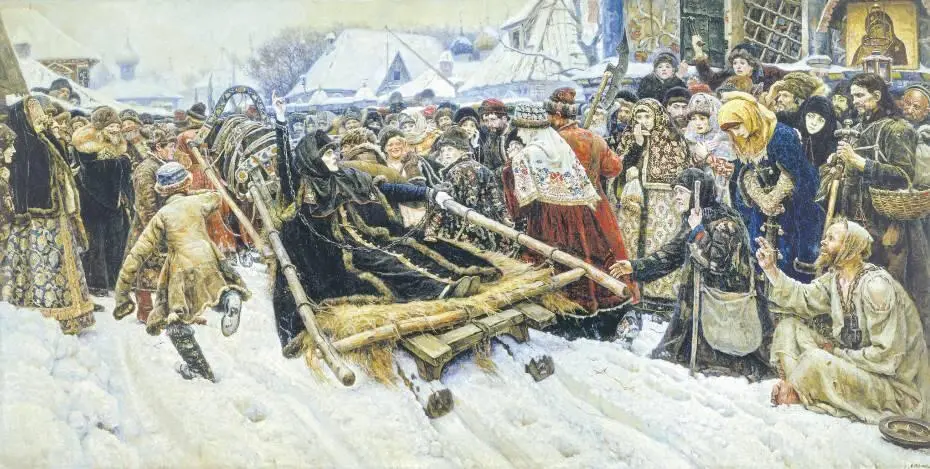 Боярыня Морозова 1887 год Царь дал патриарху Никону почти неограниченную - фото 63