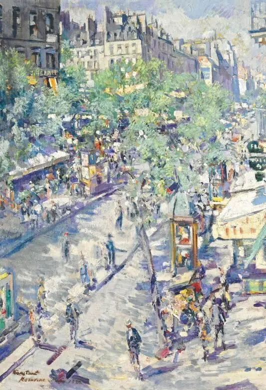 Париж 1923 год ВА СЕРОВ Портрет художника КА Коровина 1891 год - фото 74