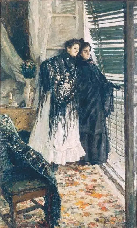 У балкона Испанки Леонора и Ампара 18881889 годы Гаммерфест Северное - фото 81