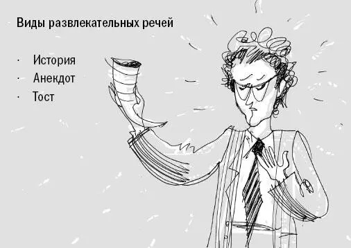 Рис 21 Развлекательные речи Развлекательные речи должны быть - фото 38