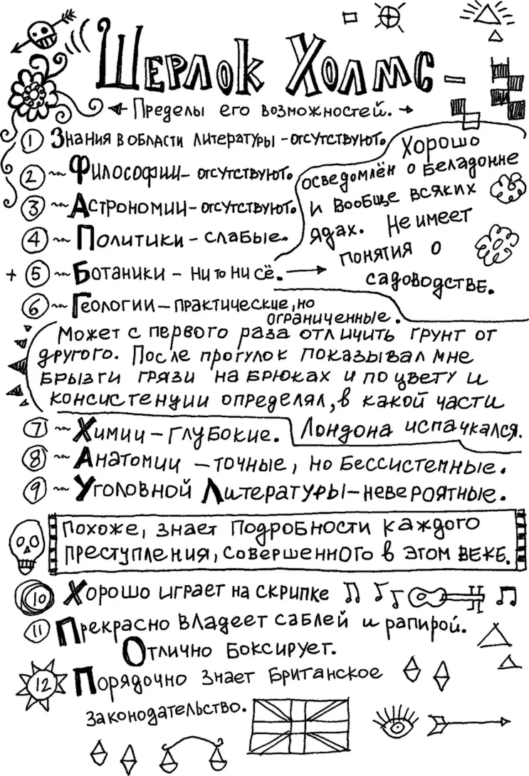 Дойдя до этого пункта я в отчаянии швырнул свой список в огонь Мне никогда - фото 15