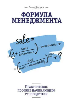 Тимур Дергунов - Формула менеджмента. Практическое пособие начинающего руководителя