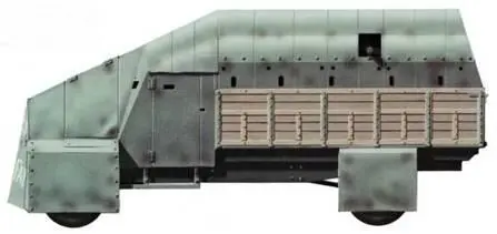Бронегрузовик использовавшийся формированием FAICNT в 1936 г - фото 119