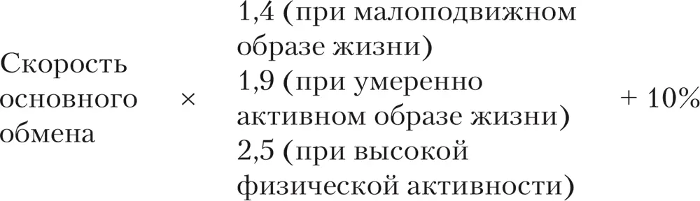 Рассчитанный таким образом суммарный суточный расход энергии будет - фото 8
