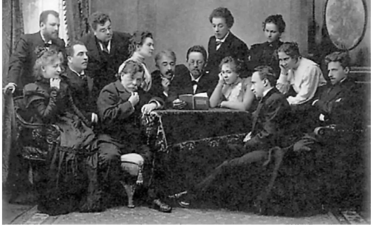 Чехов Антон Павлович 1860 1904 и актеры труппы Московского Художественного - фото 78