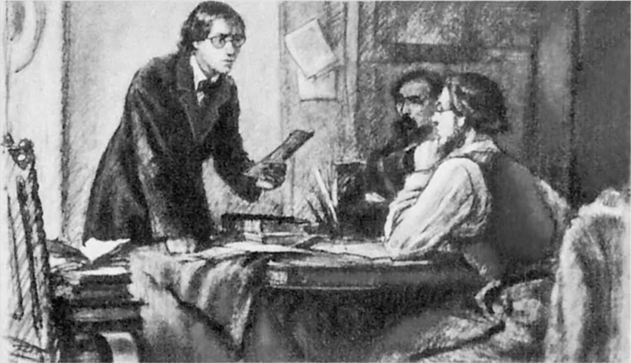 Н Г Чернышевский Н А Добролюбов Н А Некрасов в редакции журнала - фото 189