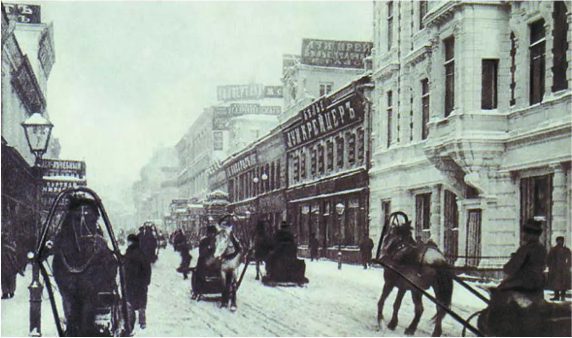 Улица Петровка в Москве зимой 1910е гг Шедеврами музыкального искусства - фото 68