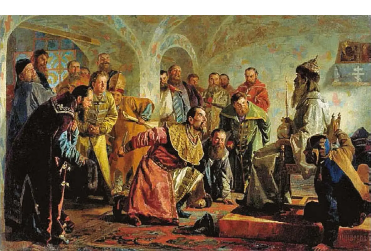 Опричники Художник Н Неврев Для управления опричными землями были созданы - фото 304