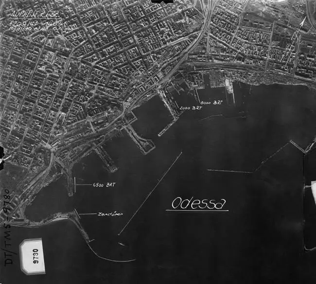 Одесса в начале героической обороны Снимок немецкого воздушного разведчика 14 - фото 11