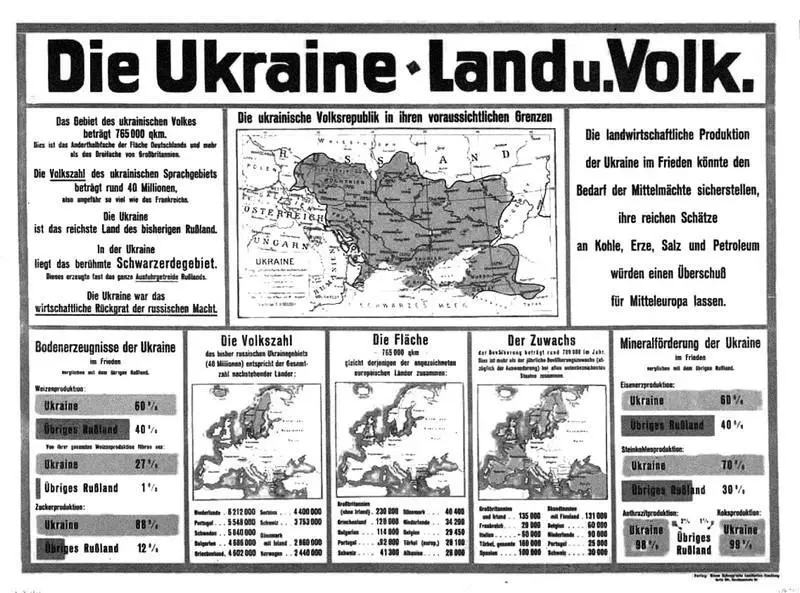 Немецкая карта 1918 г Любопытно оценить чем два упомянутых выше проекта для - фото 1