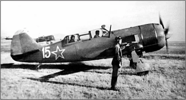 Ла9В с силовой установкой от Ла11 Ейское военное авиационное училище - фото 102
