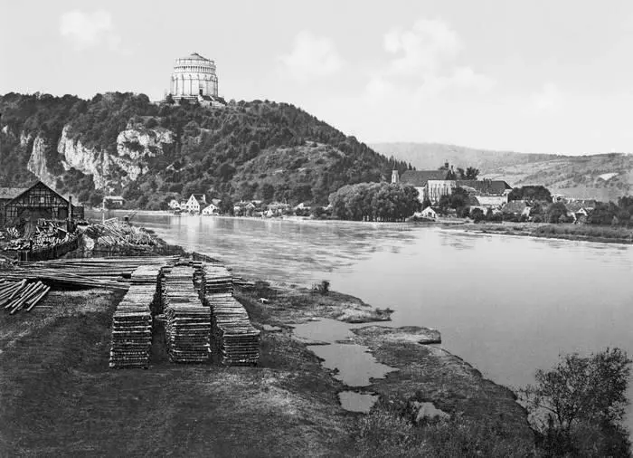 Кельхайм и Зал освобождения Открытка 1900 года Впрочем у такой - фото 11