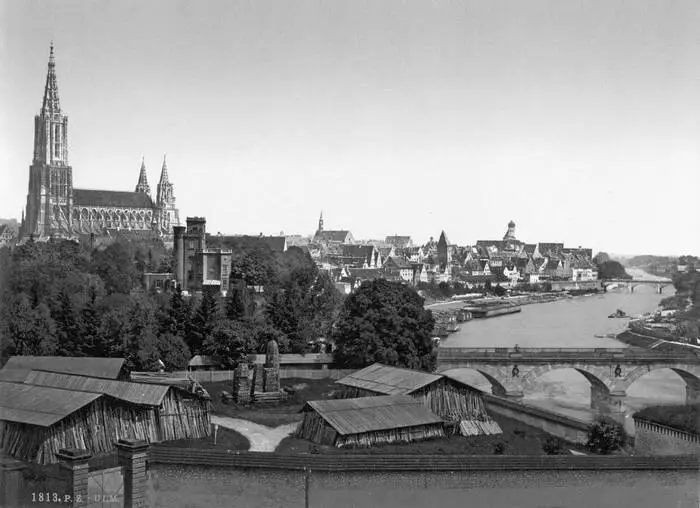 Ульм Открытка 18901900 годов В одной из сцен романа От замка к замку его - фото 14
