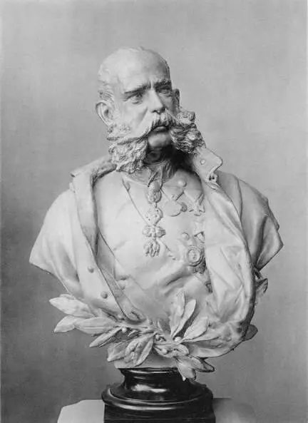 Виктор Тилгнер Бюст Франца Иосифа 1900 год Император Австрийской империи и - фото 21