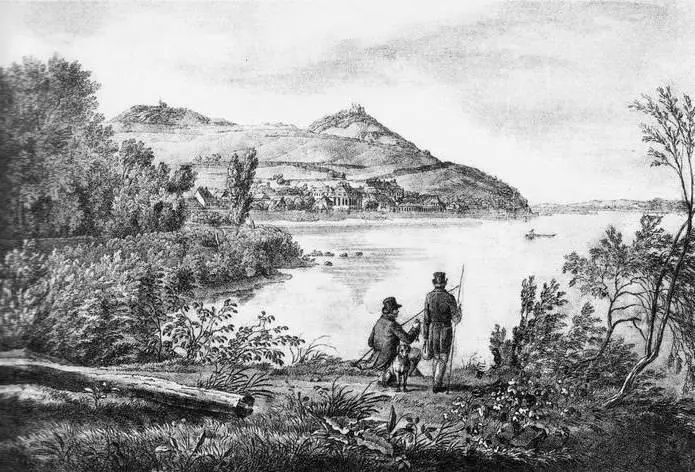 Якоб Альт Вид на Нусдорф Галерея Альберина 1820 год Кисти и грифелю Альта - фото 28