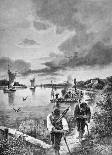 Бечевник Рисунок 1890 год Болееменее регулярные перевозки по Дунаю были - фото 40