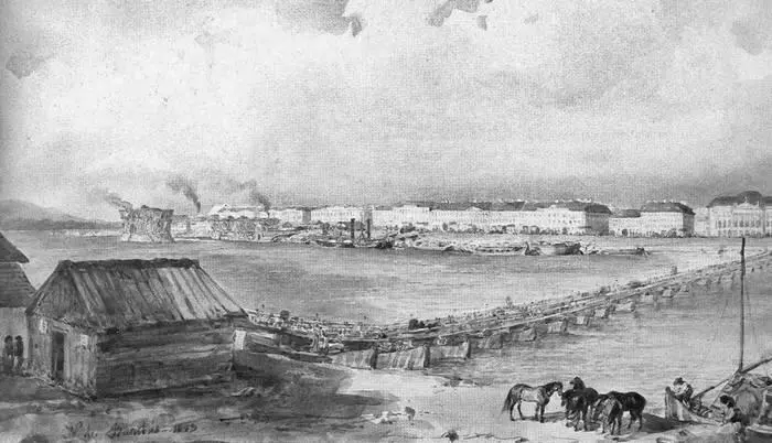Миклош Барабаш Строительство Цепного моста 1843 год Развитием Вишеграда - фото 59