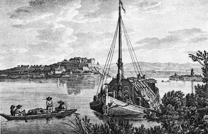 Якоб Альт Вид на Петроварадин 1821 год Как раз в годы окончившейся - фото 82