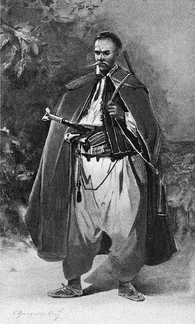 Сергей Васильковский Казак Задунайской сечи 1900 год К концу XVIII века в - фото 86