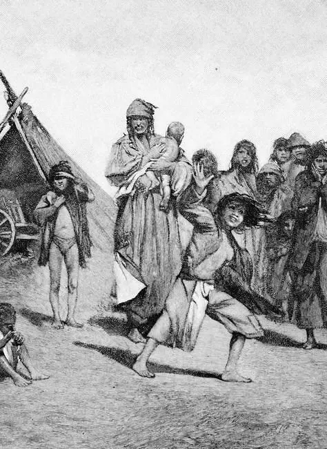 Фрэнсис Дэвис Миллет Цыганский табор в Галаце 1893 год На юговостоке - фото 122