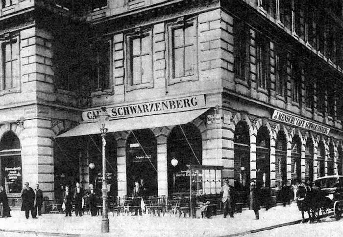 Кафе Schwarzenberg Фото 1900 года Настоящая империя это не только попытка - фото 19