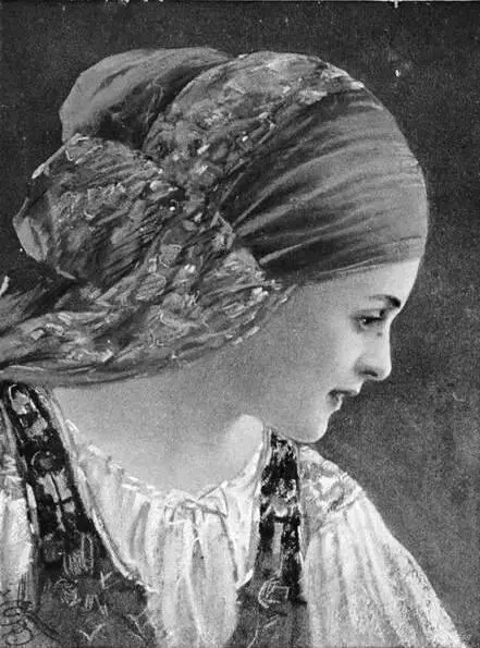 Камил Владислав Муттих Словацкая девушка Открытка 1914 года К - фото 28