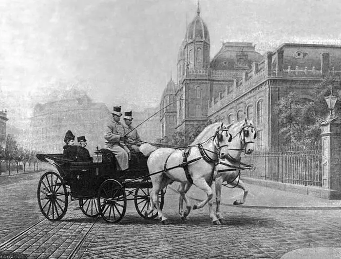 Франц Иосиф и Елизавета на улицах Будапешта Фото 1897 года Этот человек - фото 38
