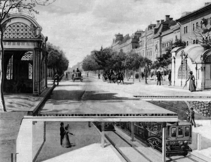 Метро в Будапеште Открытка начала 1900х годов Будапешт помнит и любит - фото 42