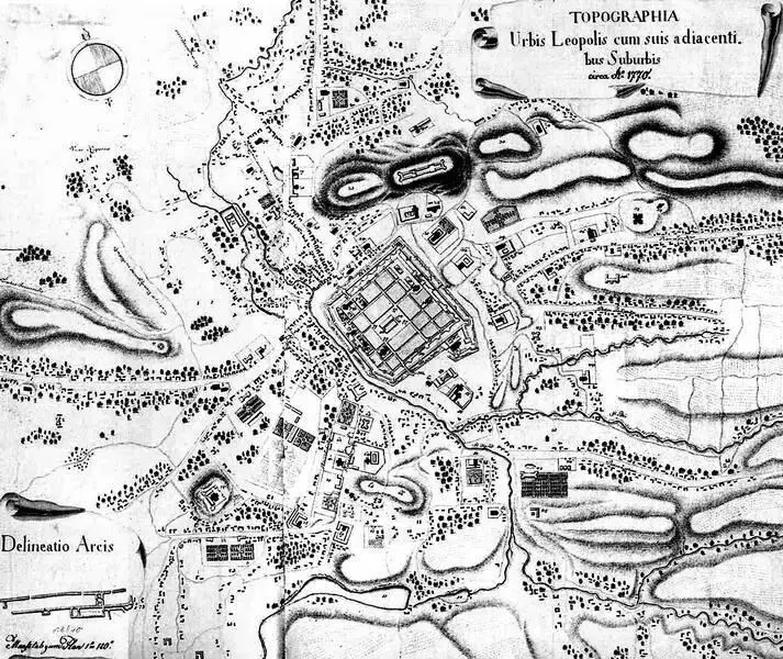 Карта Львова 1770 год Воспользуемся методологией старого автора время - фото 135