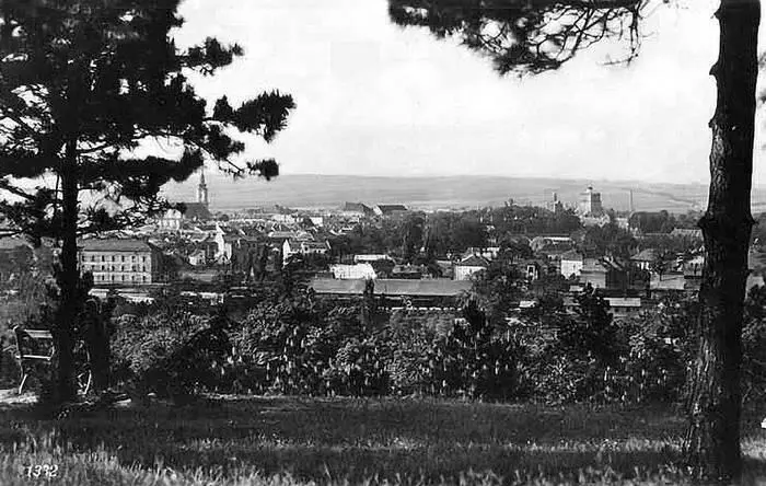 Панорама города БрукандерЛейта Открытка 1900х годов Мосты через - фото 160