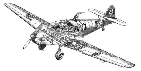 Серийный многоцелевой Bf108B1 Осенью 1936 года первые машины опытной серии - фото 31