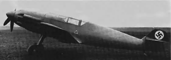Истребитель Bf109B V13 подготовленный для рекорда А Вилли решил - фото 40