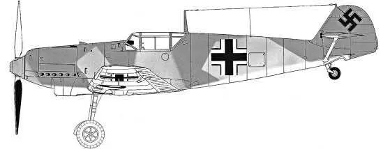 Серийный истребитель Bf109D1 1938 год Эрнст Удет в Министерстве авиации - фото 42