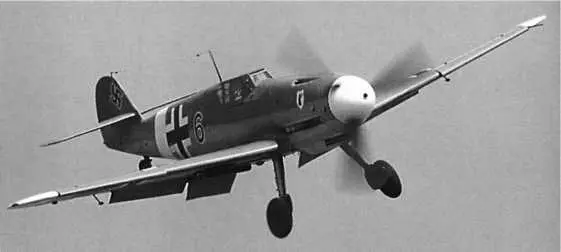 Новый истребитель Мессершмитта Bf109G1 Густав В конце августа 1941 года - фото 59