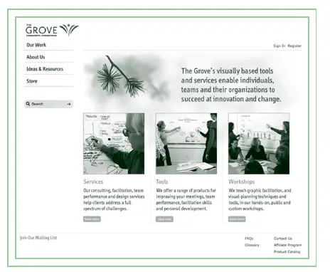 КОМПАНИЯ THE GROVE Это домашняя страничка моей компании место встречи целого - фото 224