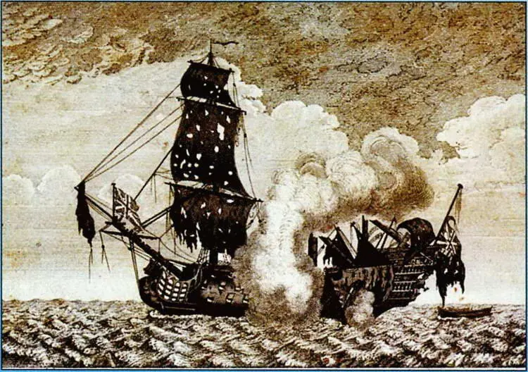 Мальборо после боя 11 февраля 1744 г Единственным исключением был капитан - фото 85