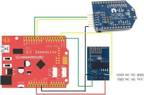 Рис 210 Блоксхема соединений модуля WiFi с контроллером Как вариант - фото 16