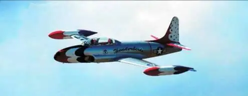 ЛокхидТ33 F84F Тандерстрик со стреловидным крылом пришедший на смену - фото 59