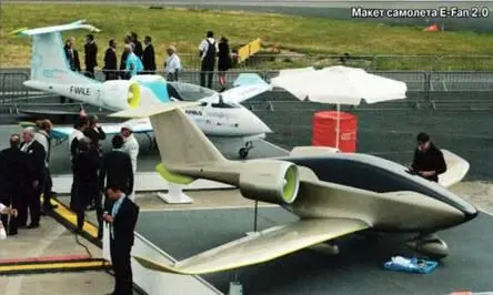 Макет самолета EFAN 20 Экспериментальный беспилотный суборбитальный - фото 92
