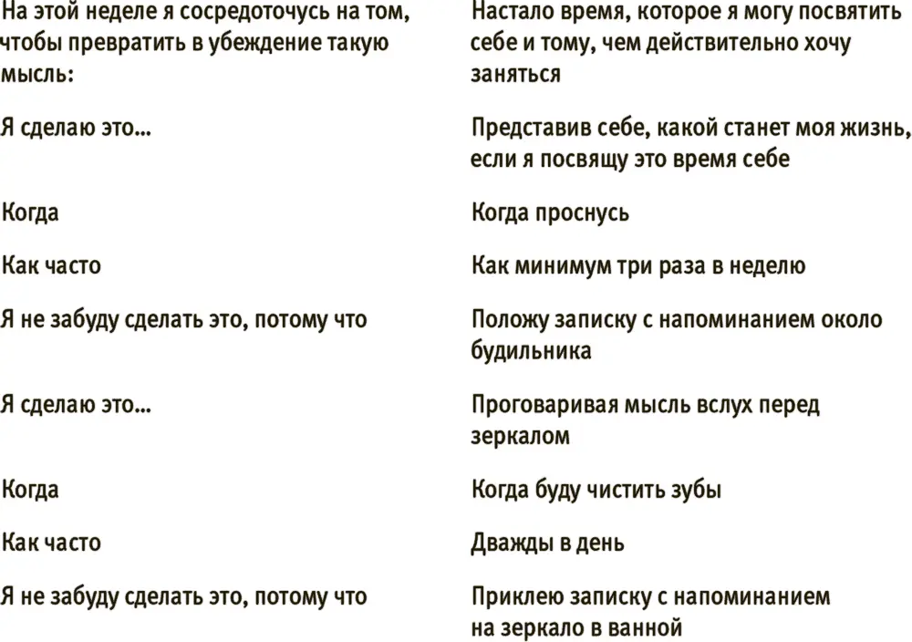 Теперь ваша очередь Выберите одну из новых мыслей сформулированных накануне - фото 28