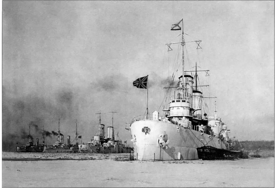 Вторая бригада линейных кораблей в Гельсингфорсе Зима 19141915 годов Ф - фото 29