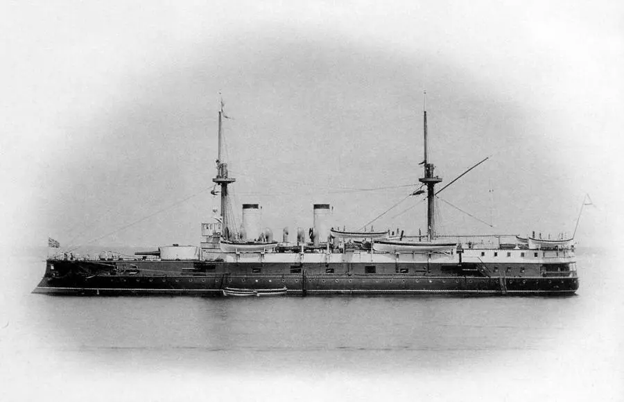 Эскадренный броненосец Император Николай I в Средиземном море 1897 год - фото 7