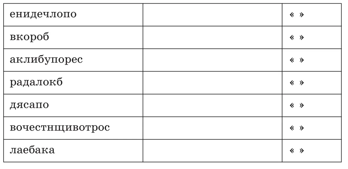 В первом столбике записаны термины в которых перепутаны буквы как в - фото 73