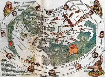 Карта XV в отражает представления античного учёного Птолемея который считал - фото 7