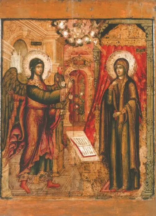 Иван Максимов Благовещение 1670 г Чима да Конельяно Благовещение - фото 92