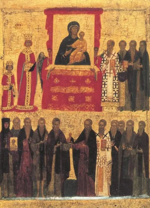 Икона Торжество Православия Фра Анджелико Noli me tangеre Уверение Фомы - фото 141