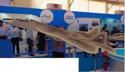 Модель истребителя разрабатываемого по программе FGFA Су30МКИ с ракетой - фото 92