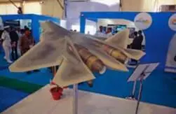 Модель истребителя разрабатываемого по программе FGFA Су30МКИ с ракетой - фото 93