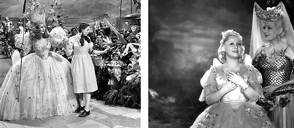 Кадры из фильмов Волшебник страны Оз реж В Флеминг 1938 г слева и - фото 117